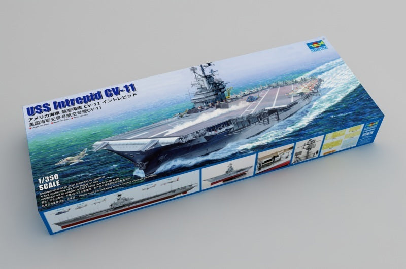 TR05618 Trumpeter 1/350 USS Intrepid CV-11 - Re-Edition Plastic Model Kit Trumpeter