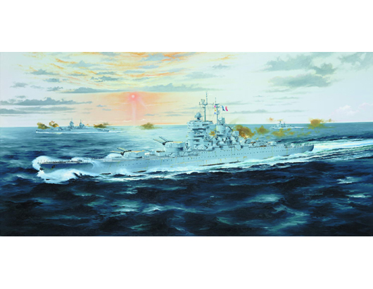 TR05752 Trumpeter 1/700 French Battleship Jean Bart 1950 Trumpeter