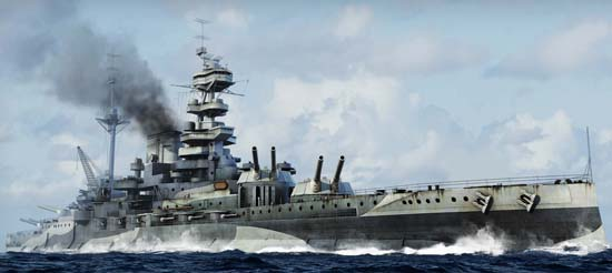TR05799 Trumpeter 1/700 HMS Malaya 1943 Trumpeter