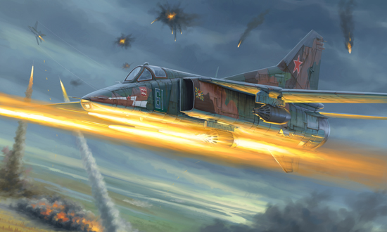 TR05803 Trumpeter 1/48 Mig-27M Flogger J 17 Trumpeter