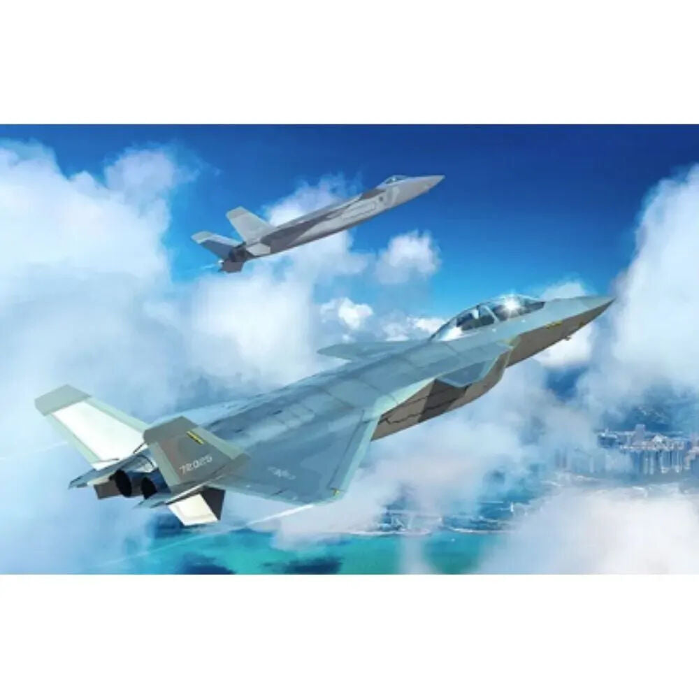 Trumpeter 1/48 Chinese J-20S Mighty Dragon Plastic Model Kit TR05864