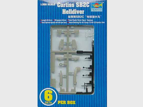 TR06211 Trumpeter 1/350 SB2C Helldiver (6pcs./box) Trumpeter