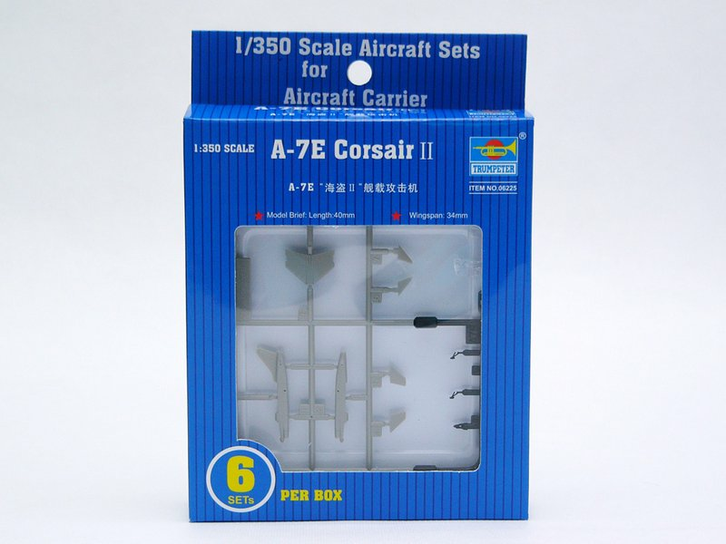 TR06225 Trumpeter 1/350 A-7E Corsair II (6pcs. per box) Trumpeter