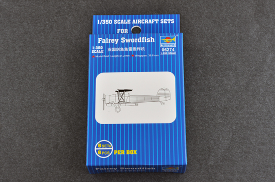 TR06274 Trumpeter 1/350 Fairey Swordfish Trumpeter