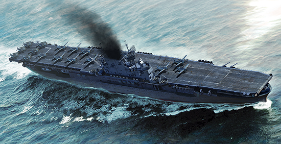 TR06708 Trumpeter 1/700 USS Enterprise CV-6 Plastic Model Kit Trumpeter