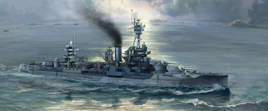 TR06711 Trumpeter 1/700 USS New York BB-34 Trumpeter