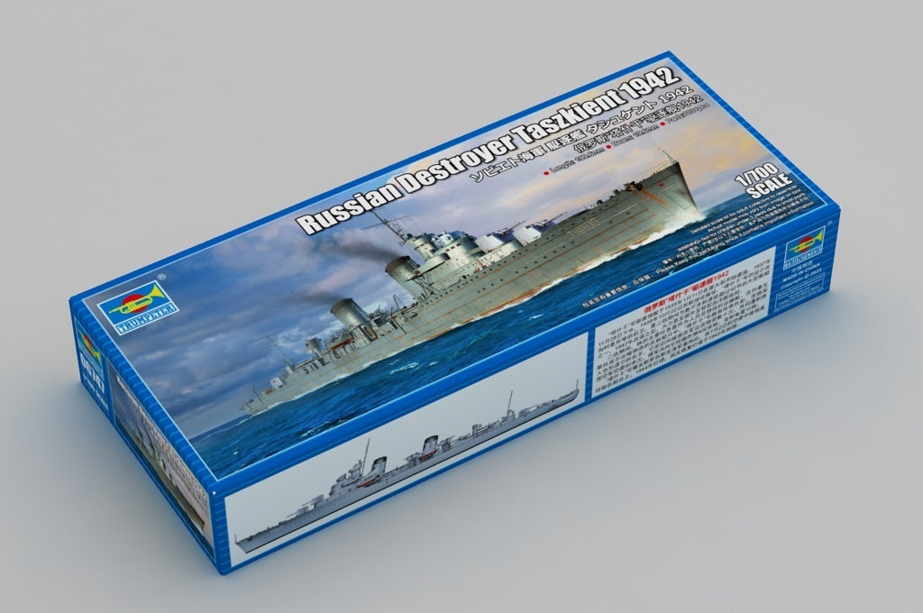 Trumpeter 1/700 Russian Destroyer Taszkient 1942 Plastic Model Kit TR06747