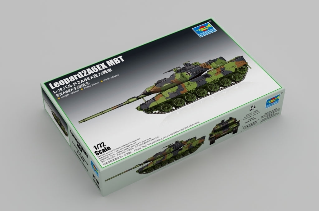 TR07192 Trumpeter 1/72 Leopard2A6EX MBT Plastic Model Kit Trumpeter