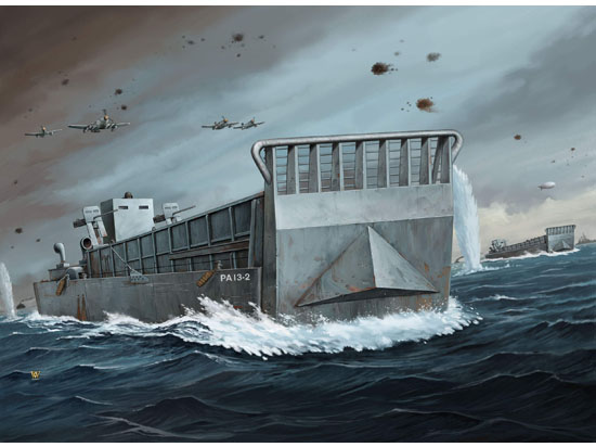TR07213 Trumpeter 1/72 WW2 LCM 3 USN Landing Craft Trumpeter