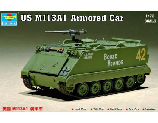 TR07238 Trumpeter 1/72 US M 113A1 Armored Car Trumpeter