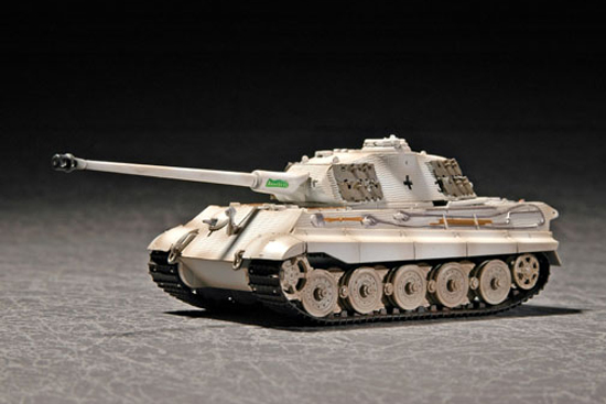 TR07292 Trumpeter 1/72 King Tiger Porsche Turret w/Zimmerit Trumpeter