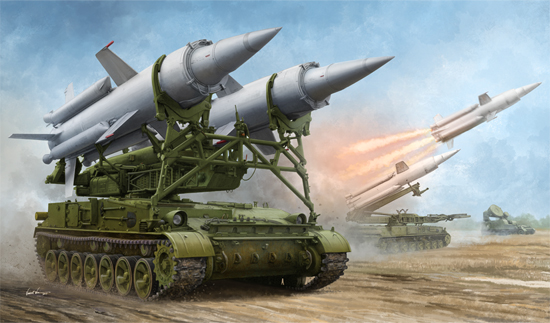 TR09523 Trumpeter 1/35 Soviet 2K11A TEL w/9M8M Missile "Krug-a"(SA-4 Ganef) Trumpeter