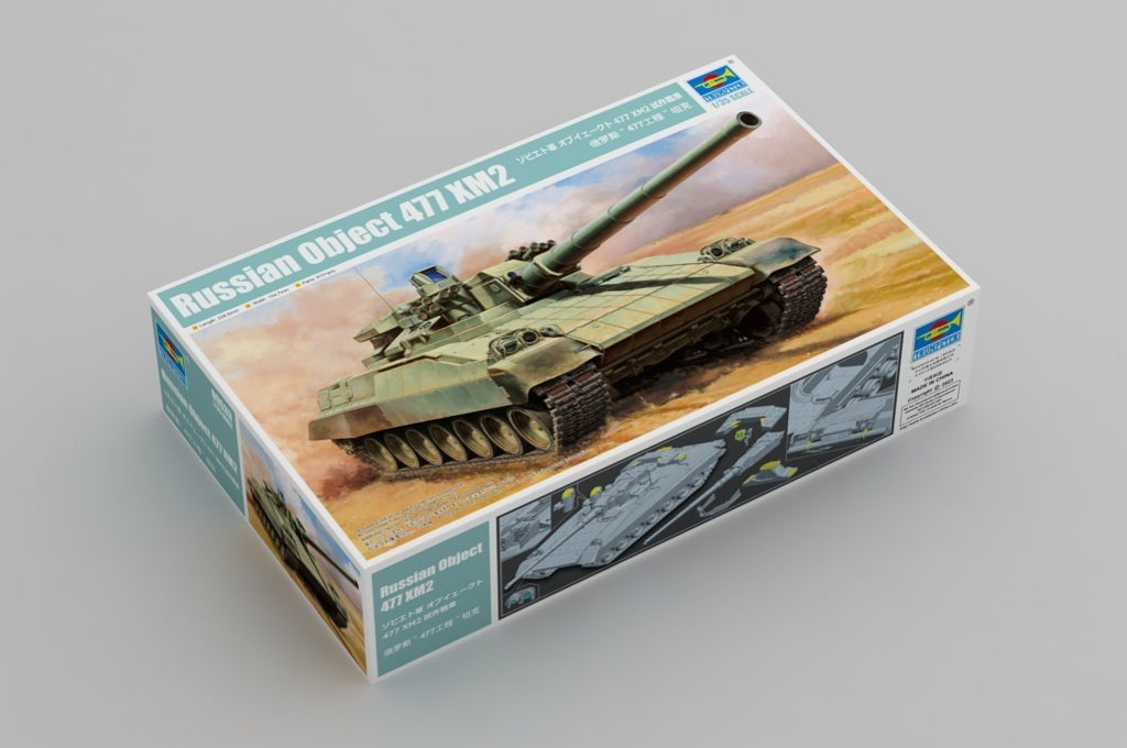 Trumpeter 1/35 Russian Object 477 XM2 Plastic Model Kit TR09533