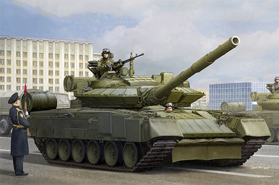 TR09588 Trumpeter 1/35 Russian T-80BVM MBT(Marine Corps) Plastic Model Kit Trumpeter
