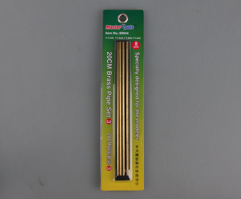 TR09944 Trumpeter 20cm Brass Pipe Set 3 Trumpeter