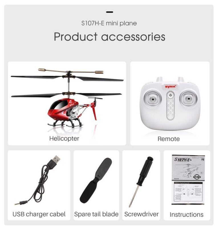 SYM-S107H Syma S107H RC Helicopter