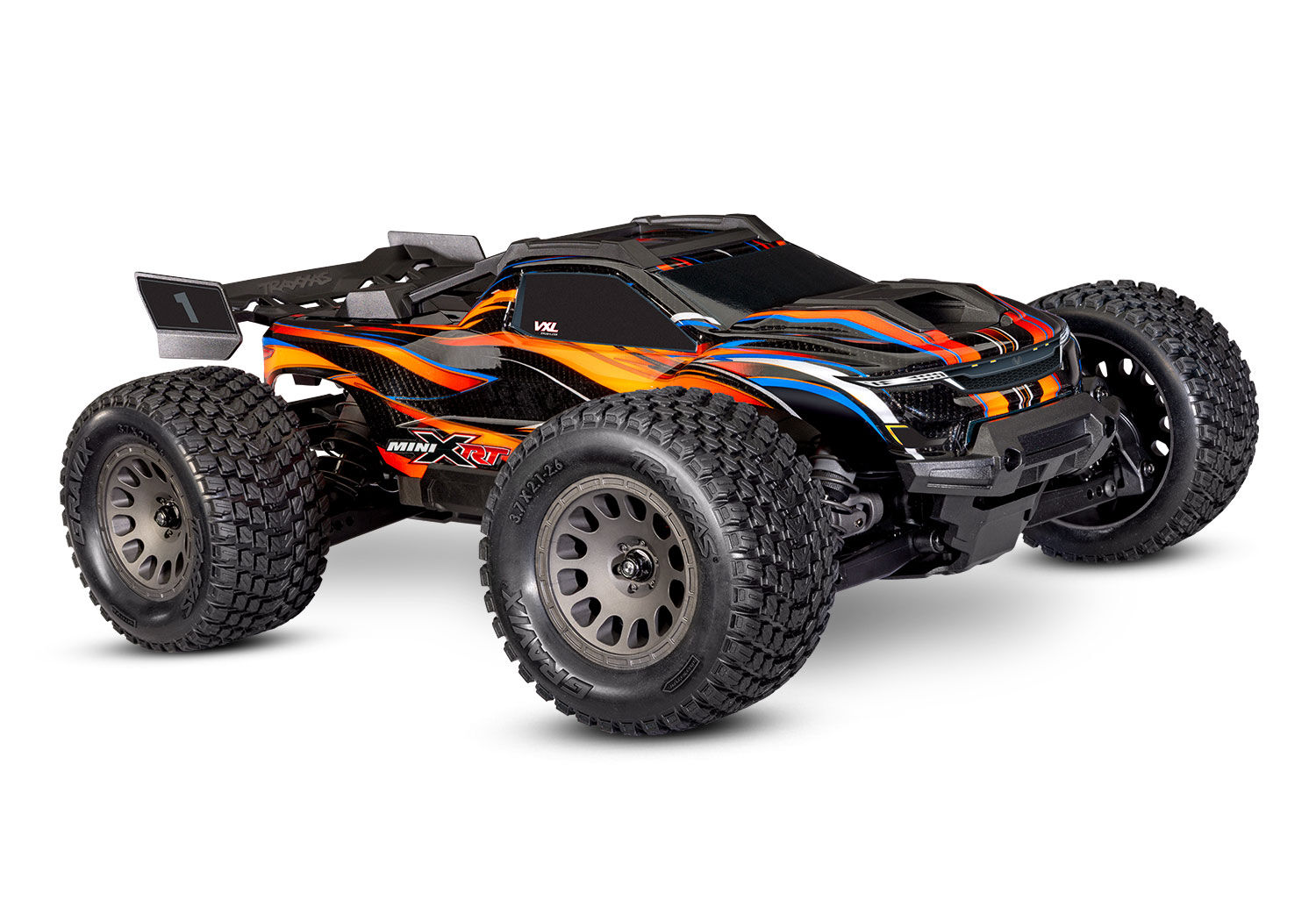 Traxxas 1/10 Mini XRT VXL-3s Brushless RTR 4WD Monster Truck (Orange) 108076-1ORNG TRAXXAS