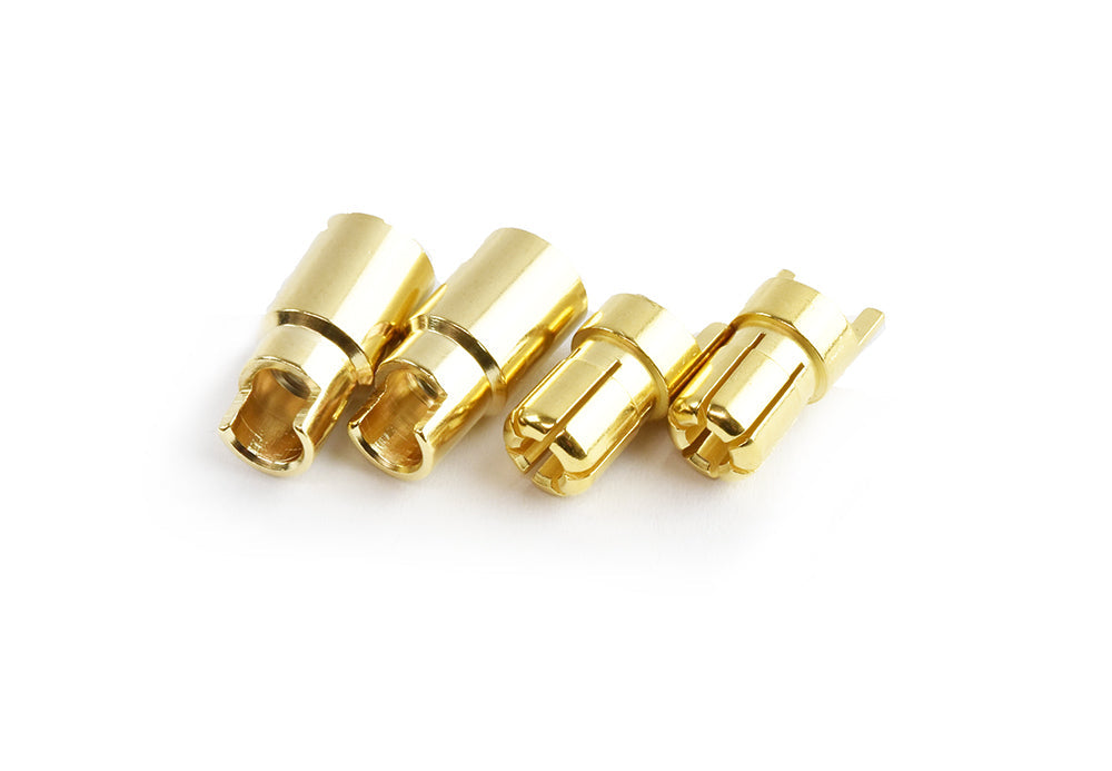 TRC-0602 6.0mm gold plated connector(F&M) 2pairs/bag Tornado
