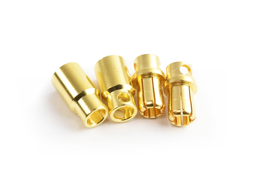 TRC-0802 8.0mm gold plated connector(F&M) 2pairs/bag Tornado