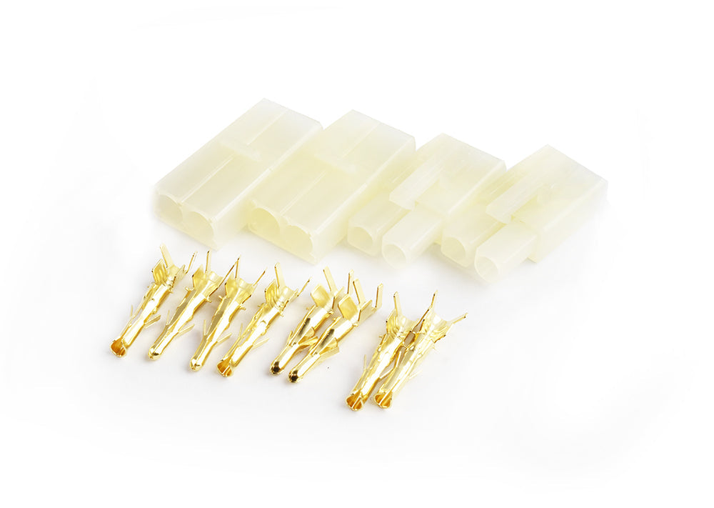 TRC-1008G Tamiya connector set Gold plated terminals 2pairs/bag Tornado