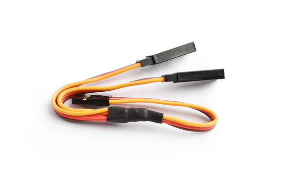 TRC-3002-2 15cm 22AWG JR straight Y Extension wire