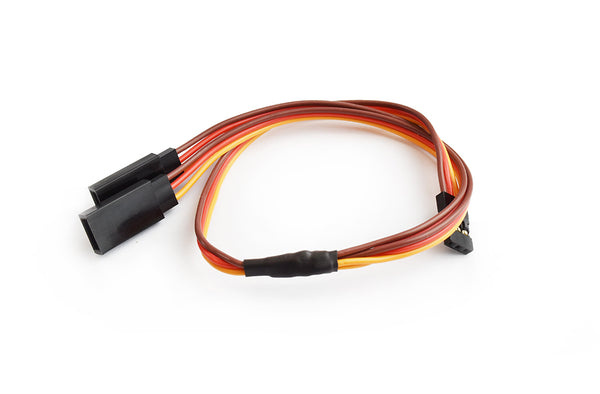 TRC-3002-3 30cm 22AWG JR straight Y Extension wire