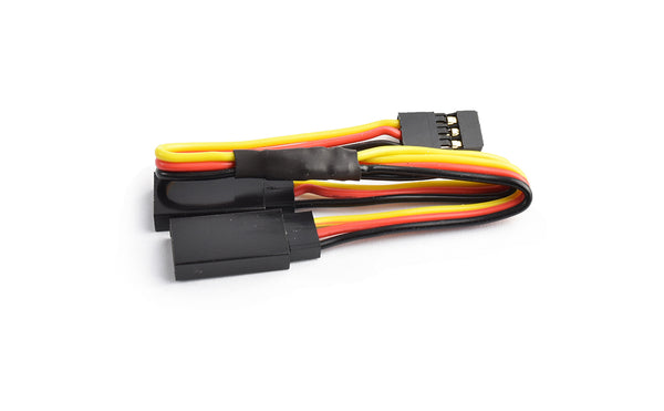 TRC-3003-2 15cm 22AWG Hitec straight Y Extension wire