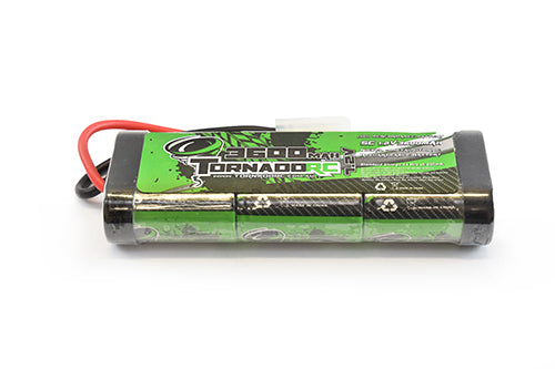 TRC-3600 TORNADO RC 3600MAH 7.2V NIMH STICKPACK TAMIYA CONNECTOR Tornado