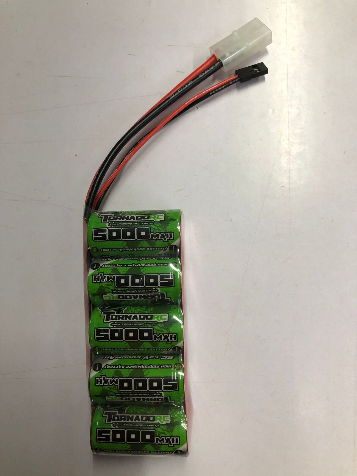 TRC-5000F-6V Tornado RC NIMH 5000mah 6.0V FLAT Tornado