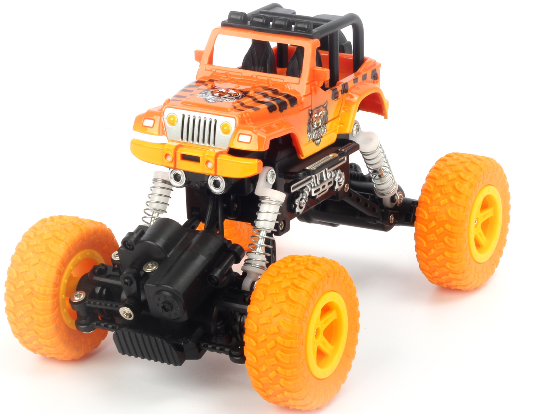 TRC-6149S-O 1:22 4WD graffito Jeep climber Orange Tornado