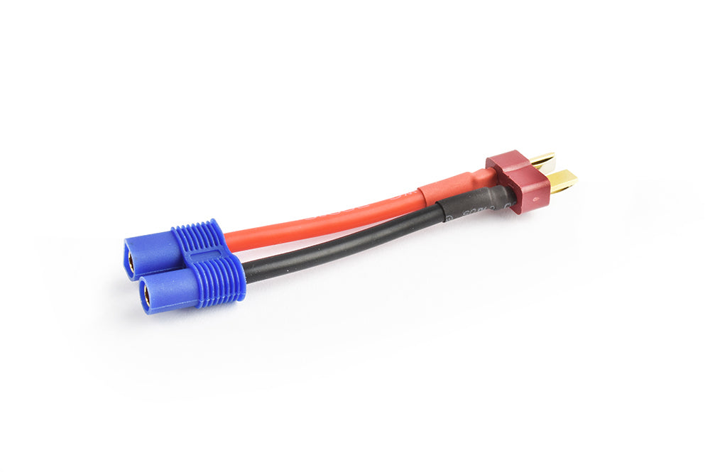 TRC-8009A Male Deans to Female EC3 adaptor 14# 5cm 0.08 wire Tornado