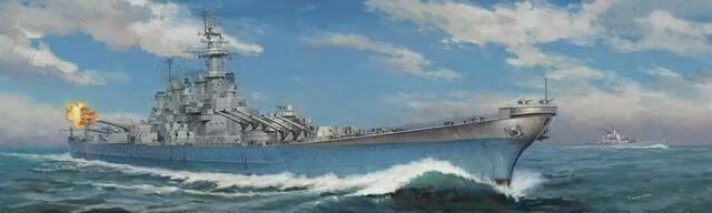 Very Fire 1/350 USS Louisiana battleship Plastic Model Kit VF350914