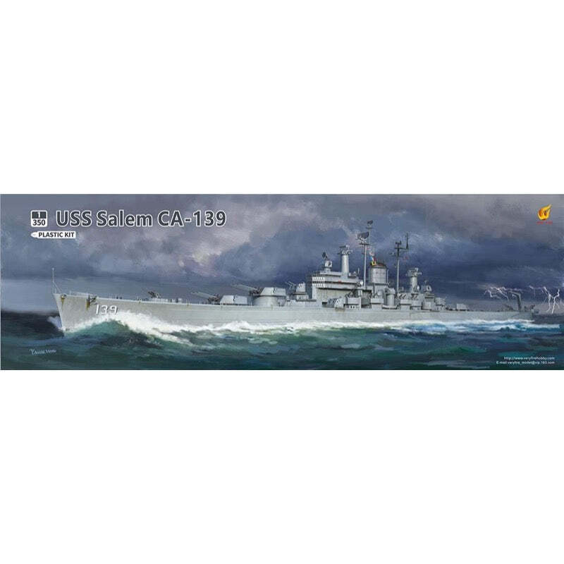 Very Fire 1/350 USS Salem CA-139 (Deluxe Edition) Plastic Model Kit VF350919DX