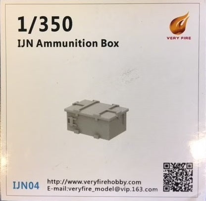 Very Fire 1/350 IJN Resin Ammunition Box(30 sets) VFIJN04