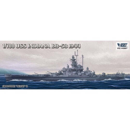 VH-V57006 Vee Hobby 1/700 BB-58 Indiana Plastic Model Kit Vee Hobby