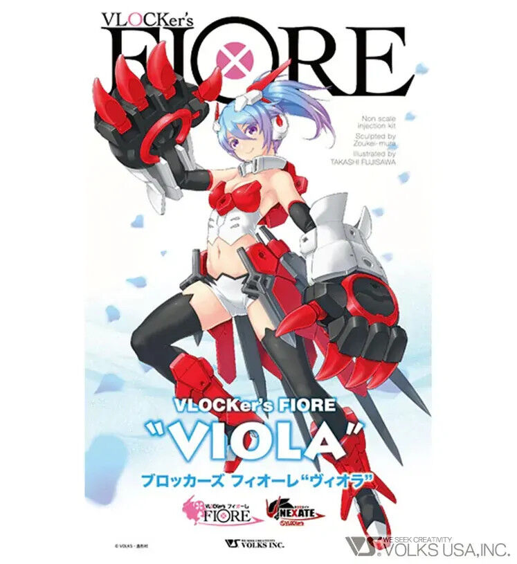 VLOCKer's FIORE Viola Plastic Model Kit VL-22799