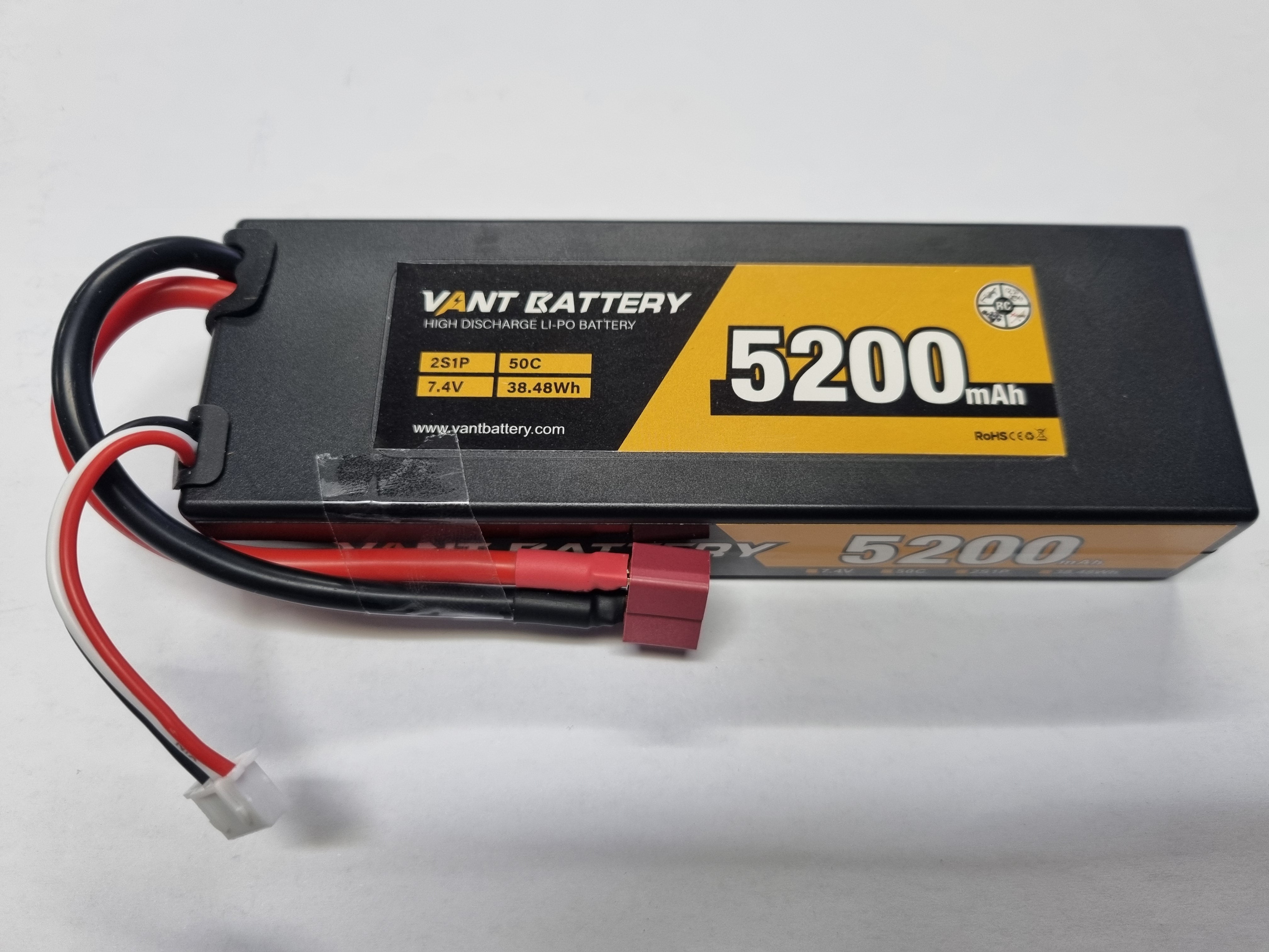 VANT Lipo Battery 7.4V 5200mah 50C Vant