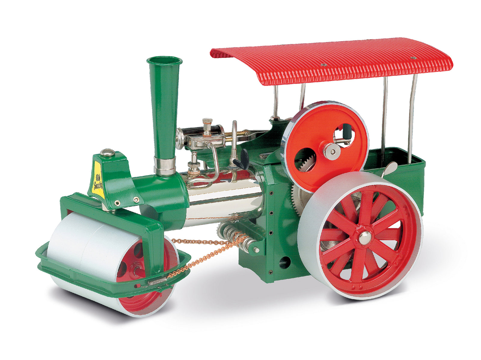 Wilesco D 365 Steam Roller, green W00365