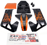 ZD7535 ZD Racing DBX-10 Body shell orange ZD Racing