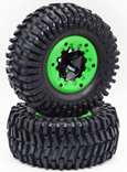 ZD7545 ZD Racing DBX-102 wheels tire set green ZD Racing