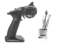 ZD7592 ZD Racing DBX-101 2.4G TX + Brushed 2in1 40A ESC ZD Racing
