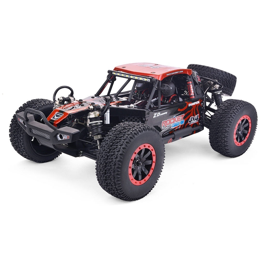 ZDDBX-101RD ZD Racing 1/10 DBX 10 Rocket 4WD Brushed Desert Buggy RTR (RED-2) ZD Racing