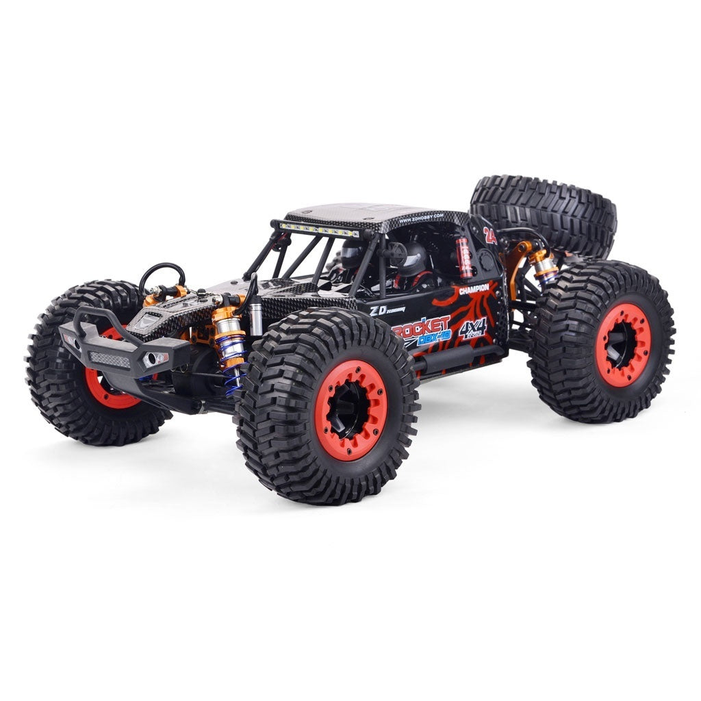 ZDDBX-102RD ZD Racing 1/10 DBX 10 Rocket 4WD Brushless Desert Buggy RTR (RED-1) ZD Racing