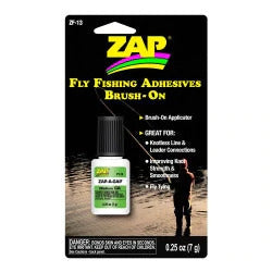 Brush-On Fly Fishing Adhesives