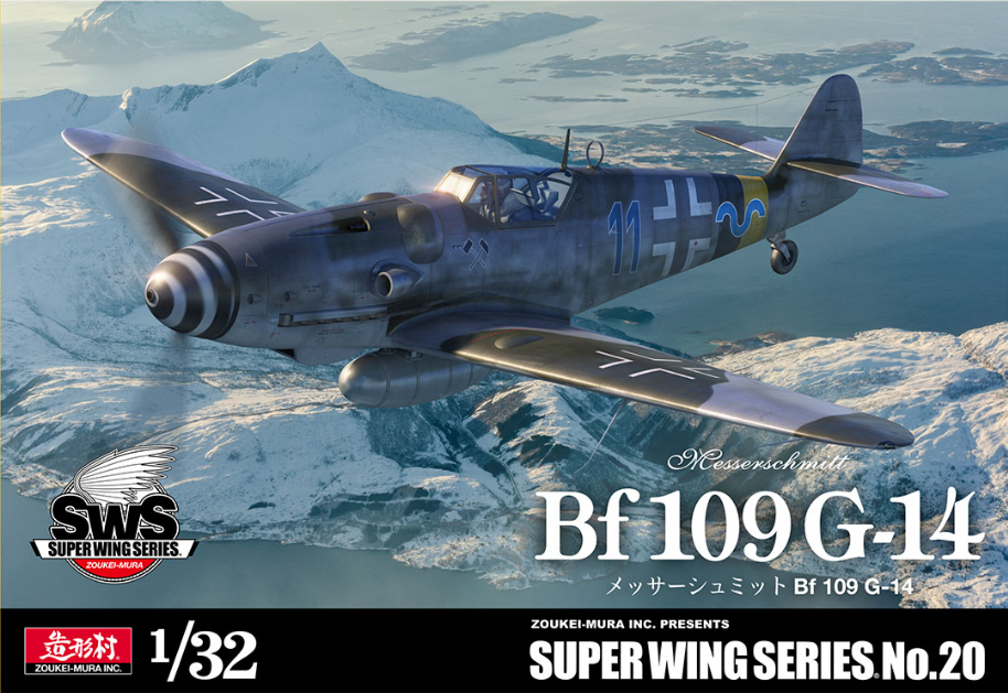 Zoukei Mura 1/32 Messerschmitt Bf 109 G-14 Plastic Model Kit ZM-SWS20