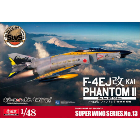 Zoukei Mura 1/48 F-4EJ Kai Phantom II Plastic Model Kit ZM-SWS48-12