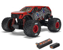 Arrma Gorgon Grom 4x4 1/16 RTR Brushed Monster Truck (Red) ARA2130T2