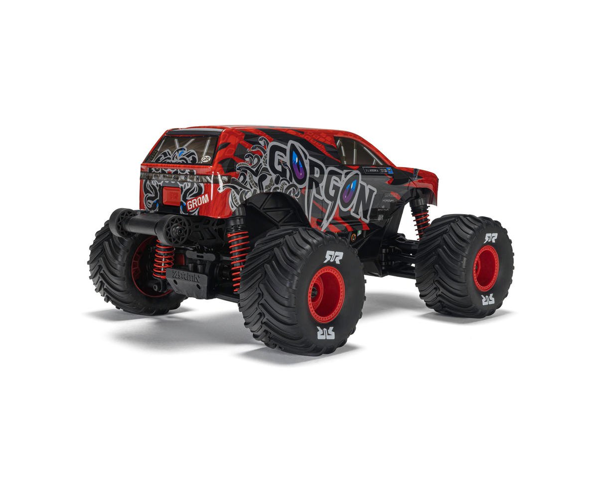 Arrma Gorgon Grom 4x4 1/16 RTR Brushed Monster Truck (Red) ARA2130T2