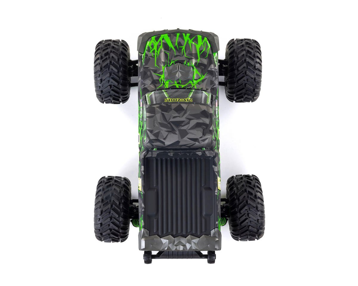 Arrma Quake 223S DSC 1/10 RTR Brushless 2WD Monster Truck (Green) ARA3537T2 Arrma
