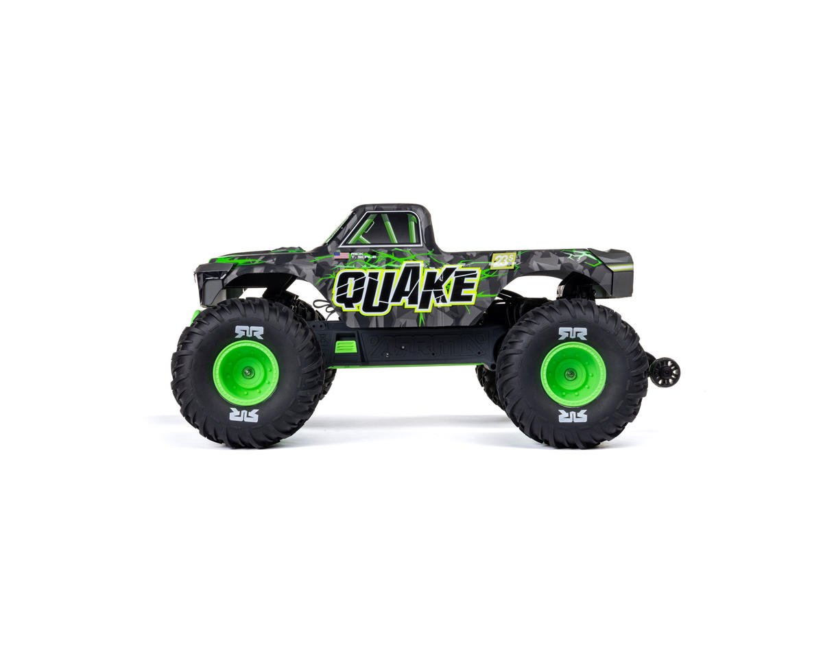 Arrma Quake 223S DSC 1/10 RTR Brushless 2WD Monster Truck (Green) ARA3537T2 Arrma